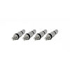 Torque Solution Billet TPMS Valve Stem Kit Silver Set of 4 - 2008-2021 WRX/STI | TS-SU-558S-4