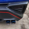 The Overlay Guys Rear Bumper Reflector Overlays - 2022+ WRX