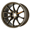 WORK Emotion ZR10 18x9.5 +38mm 5x114.3 Titanium Diamond Lip Cut (HGLC) - Universal