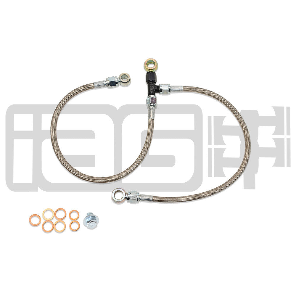 IAG Braided Fuel Line & Fitting Kit For IAG Top Feed Fuel Rails