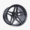 ESR RF15 18x9.5 5x114.3 +35 Matte Graphite Wheel - Universal