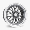 ESR SR01 18x9.5 5x114.3 +35 Gloss Graphite Machined Lip - Universal