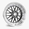 ESR SR05 18x9.5 5x114.3 +35 Gloss Graphite Machined Lip - Universal